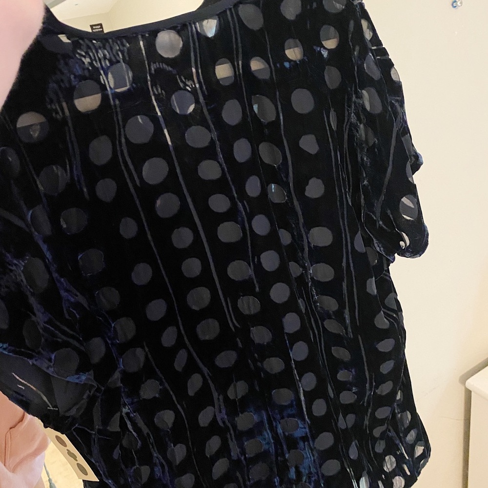 Long Velvet Top - Picture 3 of 3